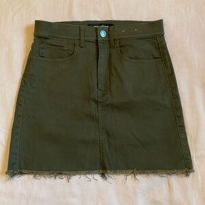 Express Stretch+ Straight Mini Mid Rise Skirt